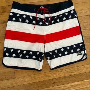 Quicksilver USA Patriotic Flag